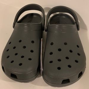 NWT Unisex Charcoal Grey Crocs